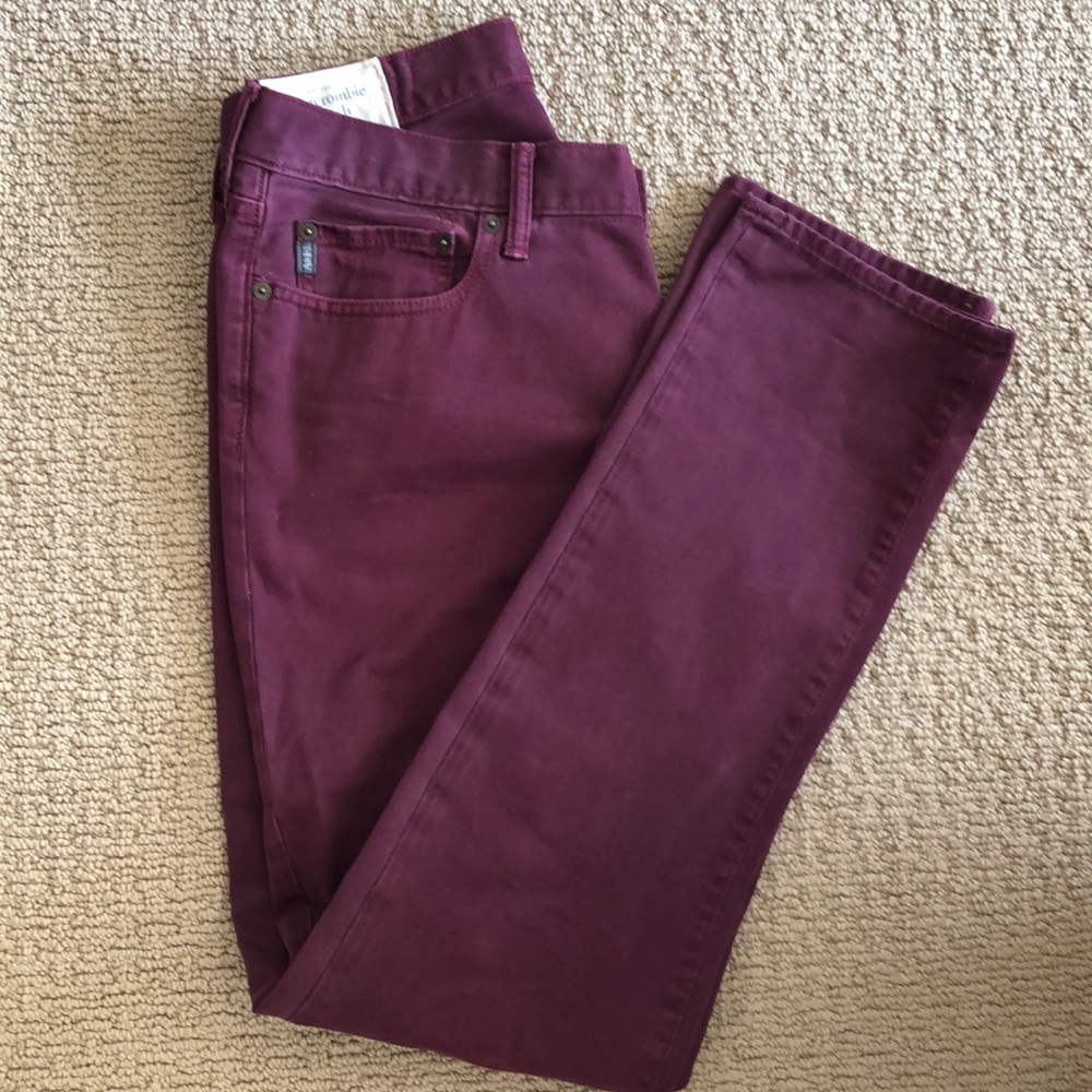 Mens Abercrombie & Fitch Slacks Pants - 31x32 Skinny Fit A&F